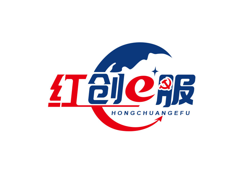 朱紅娟的紅創(chuàng)E服logo設計